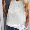 51y7ykL0wCL.jpg Womens Casual Sleeveless Shirts Halter Neck Leopard Print Tank Top and Blouses