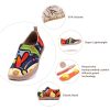 Women's Artistic Slip-On Shoes Vibrant Floral Casual Loafers Lightweight Comfortable Travel Footwear