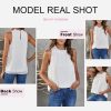 61TPJZE0EYL.jpg Womens Casual Sleeveless Shirts Halter Neck Leopard Print Tank Top and Blouses