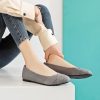 Women's Wide Width Flats Shoes - Casual Comfortable Round Toe Plus Size Ballet Shoes.