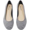Women's Wide Width Flats Shoes - Casual Comfortable Round Toe Plus Size Ballet Shoes.