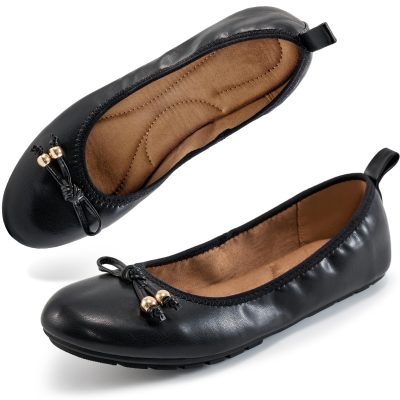 Womens Flats Ballet for Work: Dress Comfortable Walking Flat - Casual Ladies Wedding Shoe