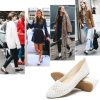 Women's Flats Shoes Women Comfortable Dress Shoes Black Pointed Toe Flats Ballet Mesh Knit Flat Dressy Slip on Business Casual