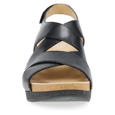 Shyla Wedge Sandal for Women - Cork/EVA Wedge with Arch Support -Fully Adjustable Straps-Lightweight Rubber Outsole