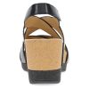 Shyla Wedge Sandal for Women - Cork/EVA Wedge with Arch Support -Fully Adjustable Straps-Lightweight Rubber Outsole