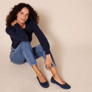 Women's Knit Ballet Flat