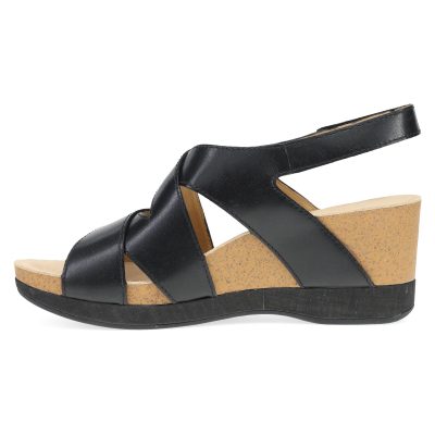 Shyla Wedge Sandal for Women - Cork/EVA Wedge with Arch Support -Fully Adjustable Straps-Lightweight Rubber Outsole